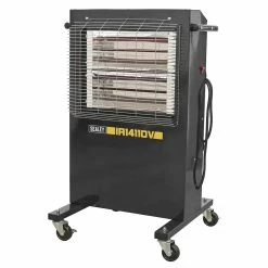 Flash Sale 🥰 Sealey IR14110V Infrared Cabinet Heater 1.2/2.4kW 110V 😀