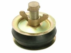 Outlet 🧨 Bailey BAI2416 2416 Drain Test Plug 100mm (4in) - Brass Cap 👏