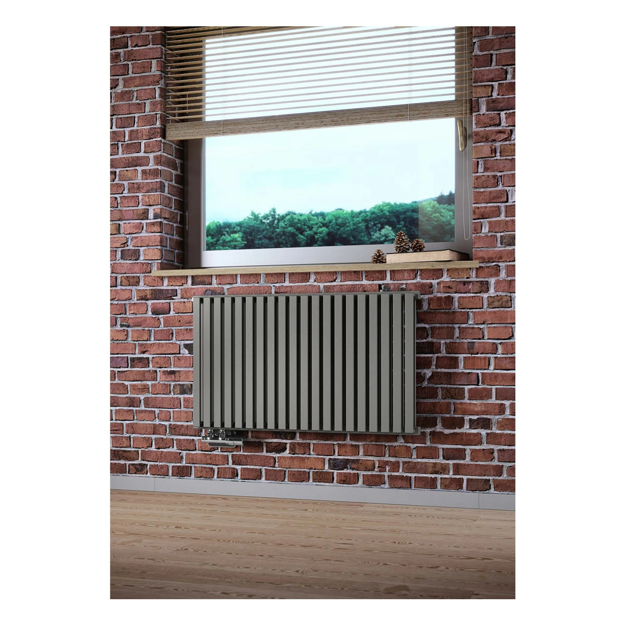 Flash Sale ✨ Terma Nemo Designer Radiator 530 X 915mm Metallic Stone 🥰 - Image 6