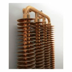Best Sale 😉 Terma Ribbon V Vertical Designer Radiator 1720 X 390mm Bright Copper 🎉 12 Best Sale 😉 Terma Ribbon V Vertical Designer Radiator 1720 X 390mm Bright Copper 🎉 -SIP shop EAN 5901804191282 Designer Radiator Ribbon V 1720x390 Bright Copper Top Detail 75798.1663690301