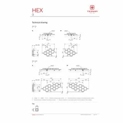 Wholesale 🤩 Terma Hex Designer Radiator 1200 X 486mm Soft 9005 (Matt Black) ✨ 17 Wholesale 🤩 Terma Hex Designer Radiator 1200 X 486mm Soft 9005 (Matt Black) ✨ -SIP shop EAN 5901804424533 Designer Radiator Drawing 23074.1663690300
