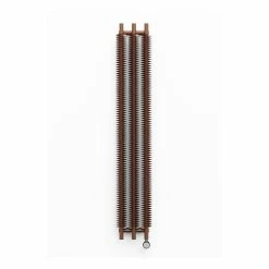 Brand new π Terma Ribbon V E Vertical Electric Radiator 1800 X 290mm Bright Copper π