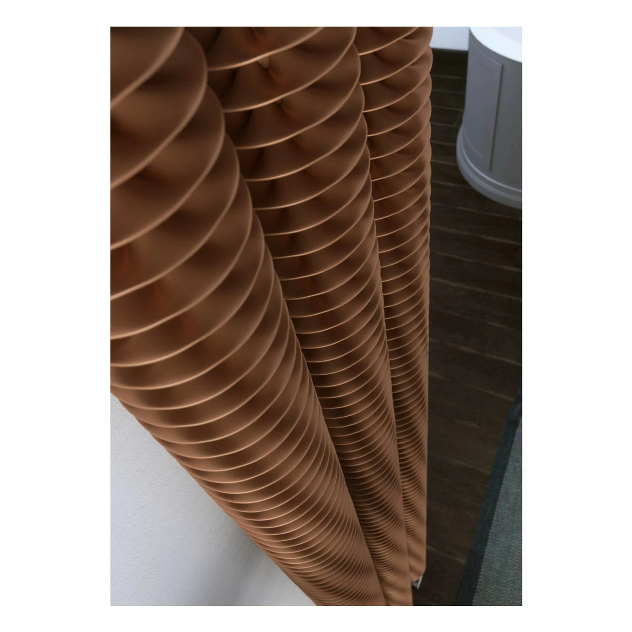 Brand new 🔔 Terma Ribbon V E Vertical Electric Radiator 1800 X 290mm Bright Copper 🎁 - Image 8
