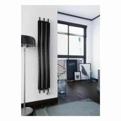 Best Sale 🎁 Terma Ribbon V E Vertical Electric Radiator 1800 X 290mm Heban Black 😀 -SIP shop EAN 5901804453427 WLRVE180029 KIHEE8MOBP Ribbon VE 1800x290 Heban Lifestyle 02562.1663690304