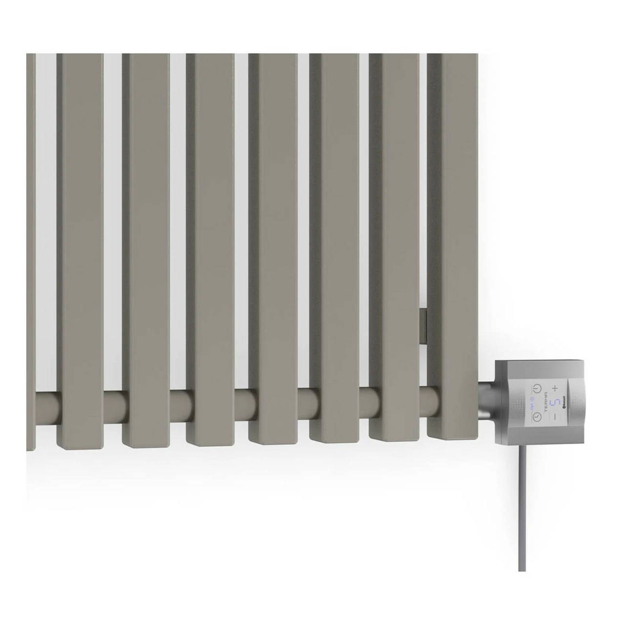 Best Sale 🔥 Terma Triga E Electric Radiator 560 X 680mm Metallic Stone 👏 - Image 3
