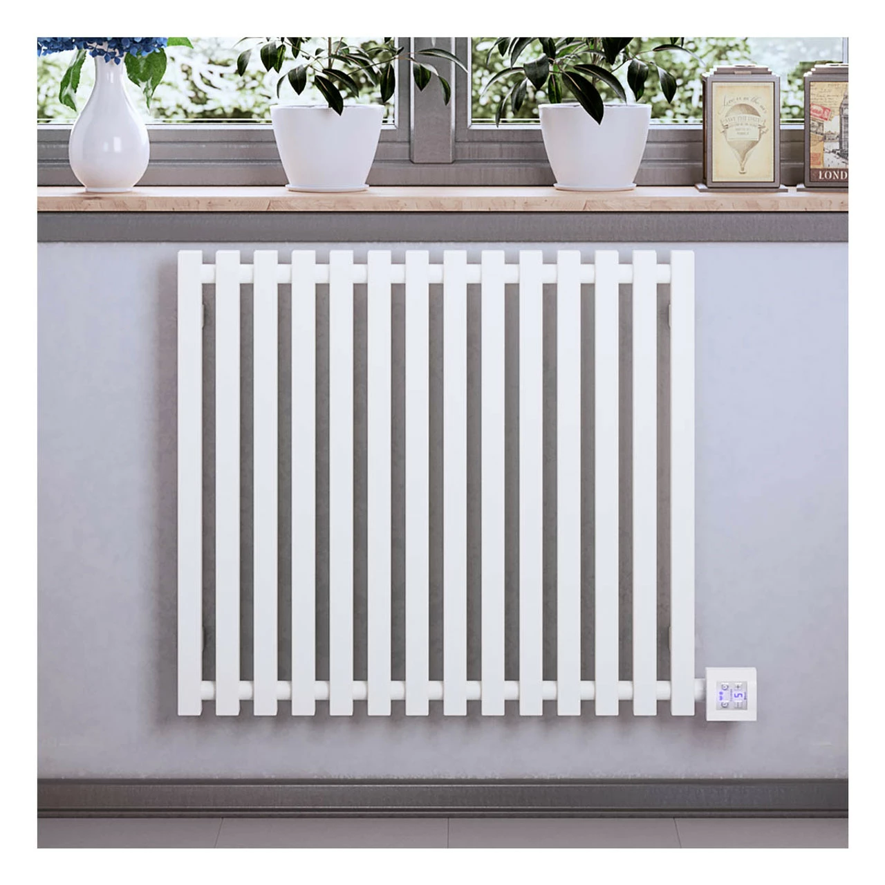 Best Pirce ๐ Terma Triga E Electric Radiator 560 X 680mm Sea Salt White โ 4 Best Pirce ๐ Terma Triga E Electric Radiator 560 X 680mm Sea Salt White โ - Image 4