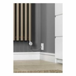 Budget 🛒 Terma Rolo Room E Vertical Electric Radiator 1800 X 370mm Quartz Mocha 👍 -SIP shop EAN 5901804743115 WLROR180037 SQUAESMOBP01 Electric Radiator Rolo Room E 1800x370 quartz lifestyle 2 50422.1663690304
