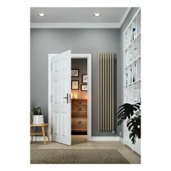 Budget 🛒 Terma Rolo Room E Vertical Electric Radiator 1800 X 370mm Quartz Mocha 👍 -SIP shop EAN 5901804743115 WLROR180037 SQUAESMOBP01 Electric Radiator Rolo Room E 1800x370 quartz lifestyle 56693.1663690304