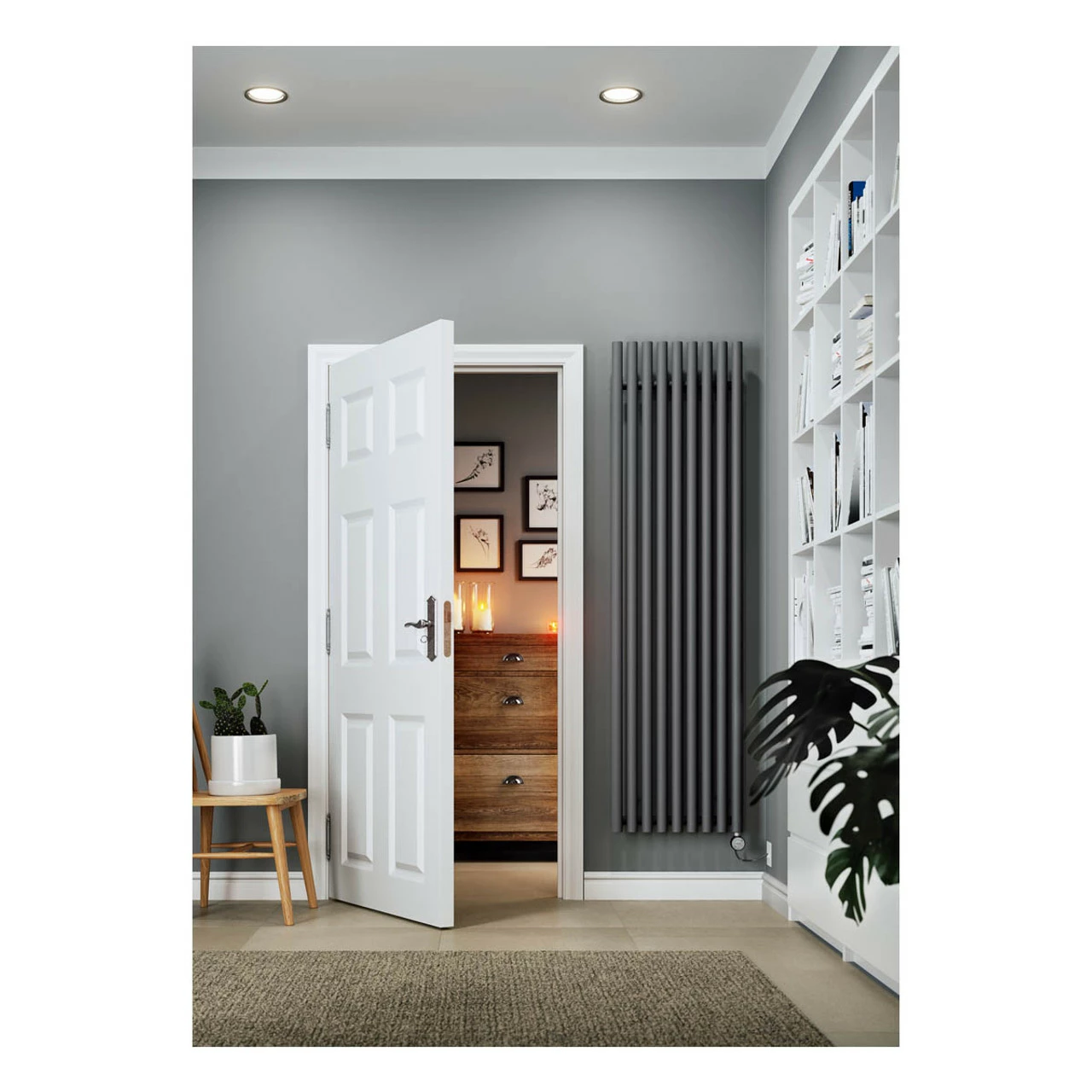 Deals 😉 Terma Rolo Room E Vertical Electric Radiator 1800 X 480mm Modern Grey 🎁 7 Deals 😉 Terma Rolo Room E Vertical Electric Radiator 1800 X 480mm Modern Grey 🎁 - Image 7