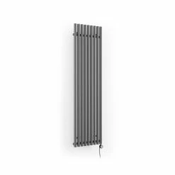Deals π Terma Rolo Room E Vertical Electric Radiator 1800 X 480mm Modern Grey π
