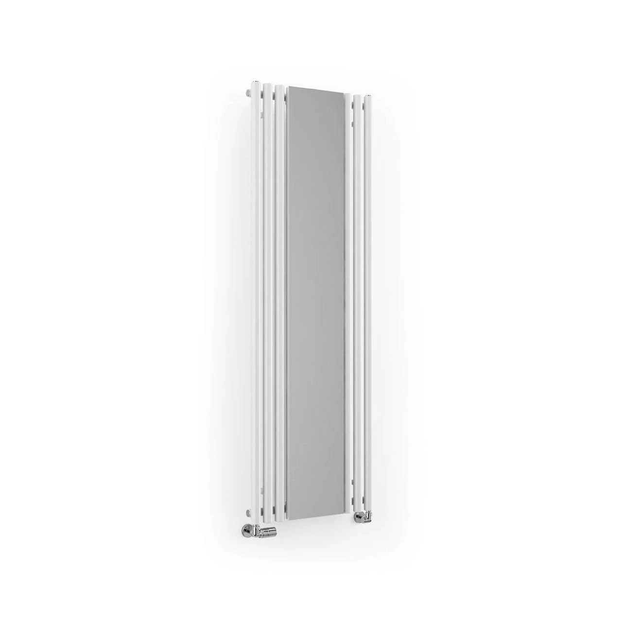 Best deal 🥰 Terma Rolo Mirror Vertical Designer Radiator 1800 X 590mm White RAL 9016 ✨