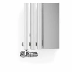 Best deal 🥰 Terma Rolo Mirror Vertical Designer Radiator 1800 X 590mm White RAL 9016 ✨ -SIP shop EAN 5901804744075 Mirror Radiator ROLO Mirror 1800 590 ral9016 detail 71792.1663690301