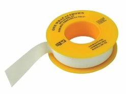 Outlet 🥰 Faithfull FAITAPEPTGAS P.T.F.E Gas Tape 12mm X 5m White (10 Pack) 🌟
