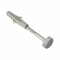 Promo 😍 ForgeFix FORWCFK680 W.C. Fixing Kit White Cap M6 X 80mm (1 Pair) 😍