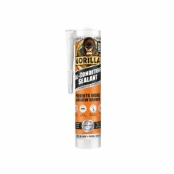 Outlet 🛒 Gorilla Glue Gorilla GRGSEALCL295 Gorilla Mould Resistant Sealant Clear 295ml 🔔