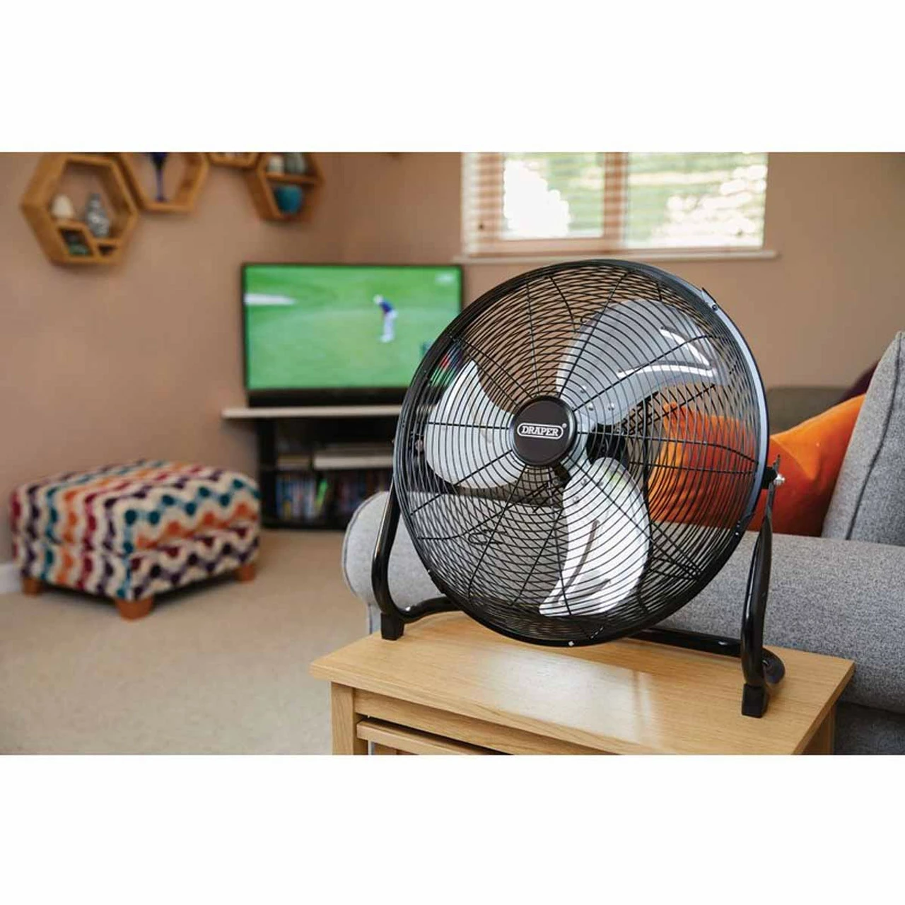 Cheap π₯ Draper 70432 16"/400mm Floor Fan 100W 230V β 2 Cheap π₯ Draper 70432 16"/400mm Floor Fan 100W 230V β - Image 2