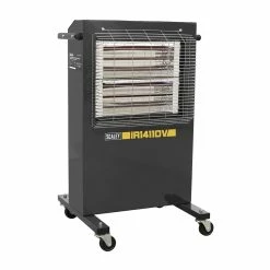 Alternative view of Flash Sale 🥰 Sealey IR14110V Infrared Cabinet Heater 1.2/2.4kW 110V 😀
