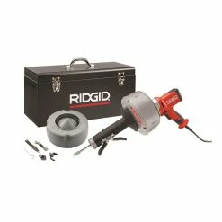 Coupon 💯 Ridgid RID37343 K45-AF5 Drain Cleaning Gun Kit 110V 👍