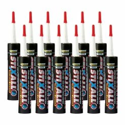 Outlet 🌟 Everbuild STIXBN Stixall Extreme Power Cartridge Brown 290ml 12 Tubes 🌟