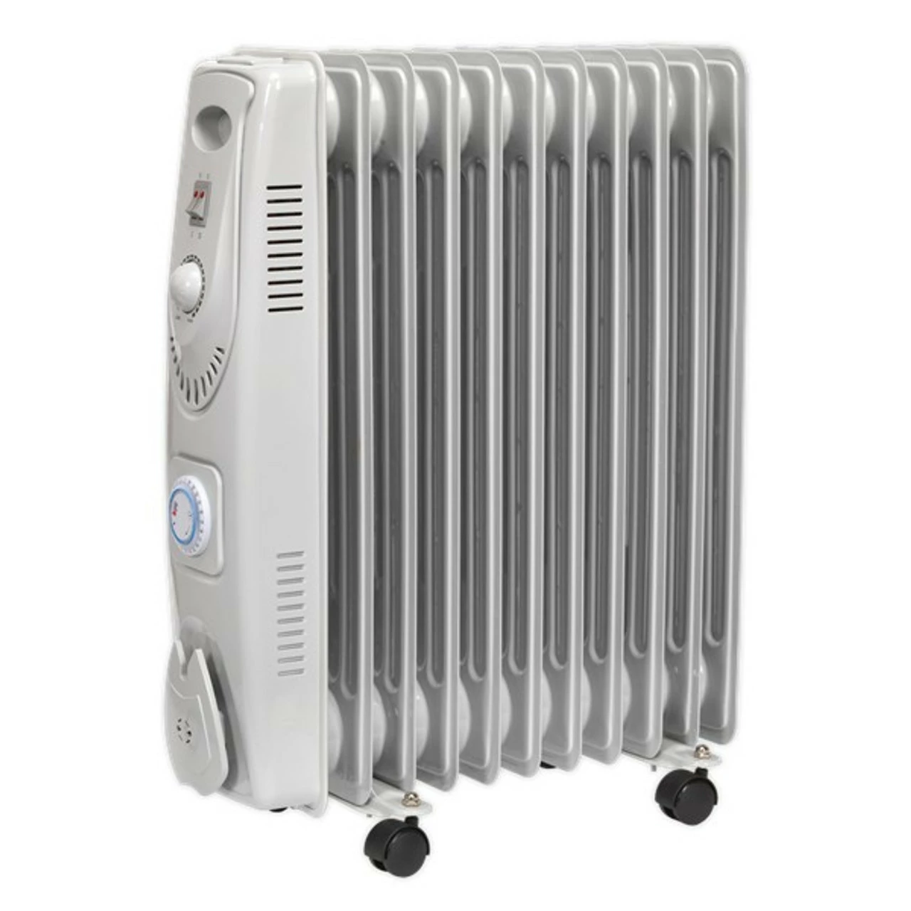 Outlet 🥰 Sealey RD2500T 11 Element Oil Filled Radiator With Timer 2500W 230V 👍 1 Outlet 🥰 Sealey RD2500T 11 Element Oil Filled Radiator With Timer 2500W 230V 👍